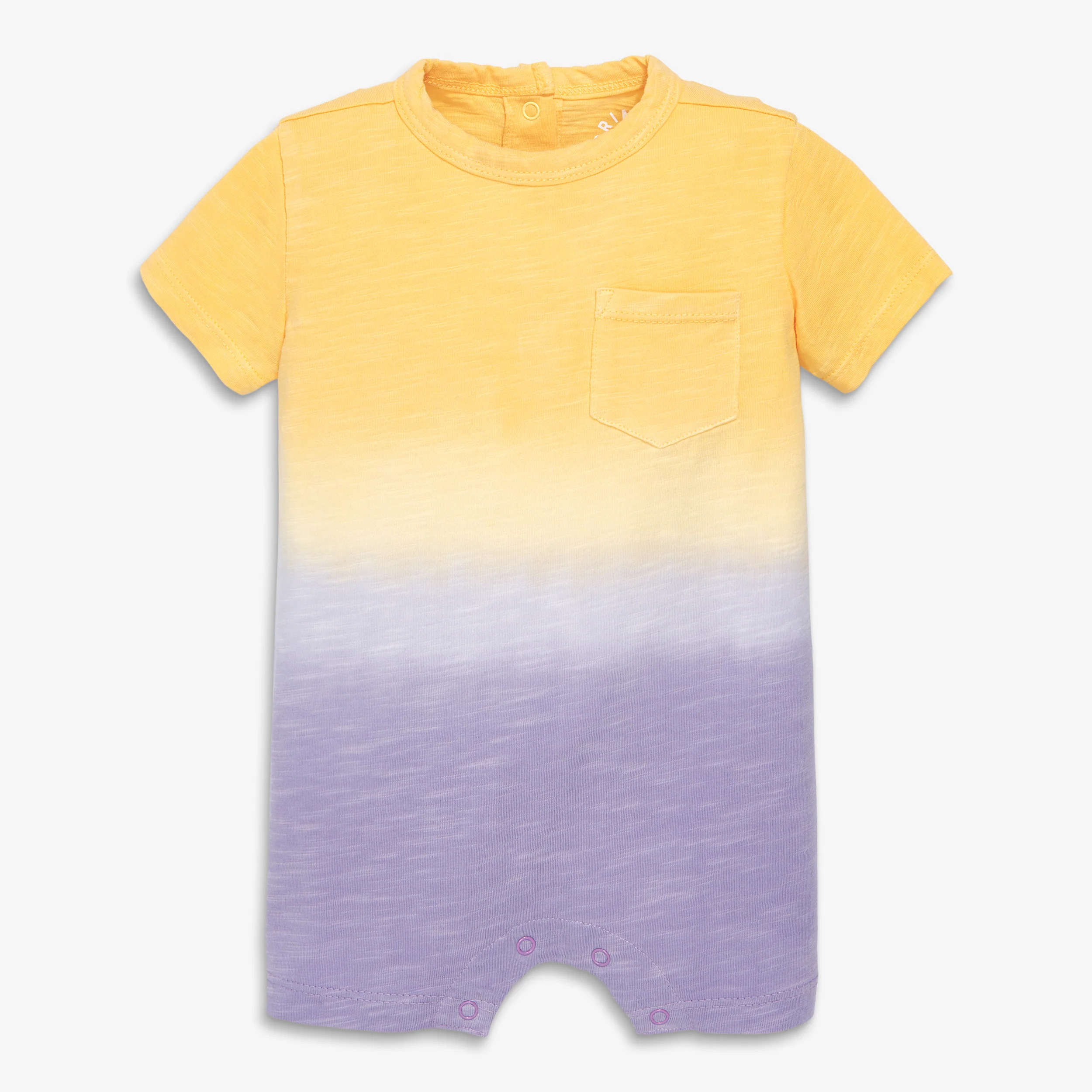 Clearance baby pocket shortie in dip-dye - Image 5