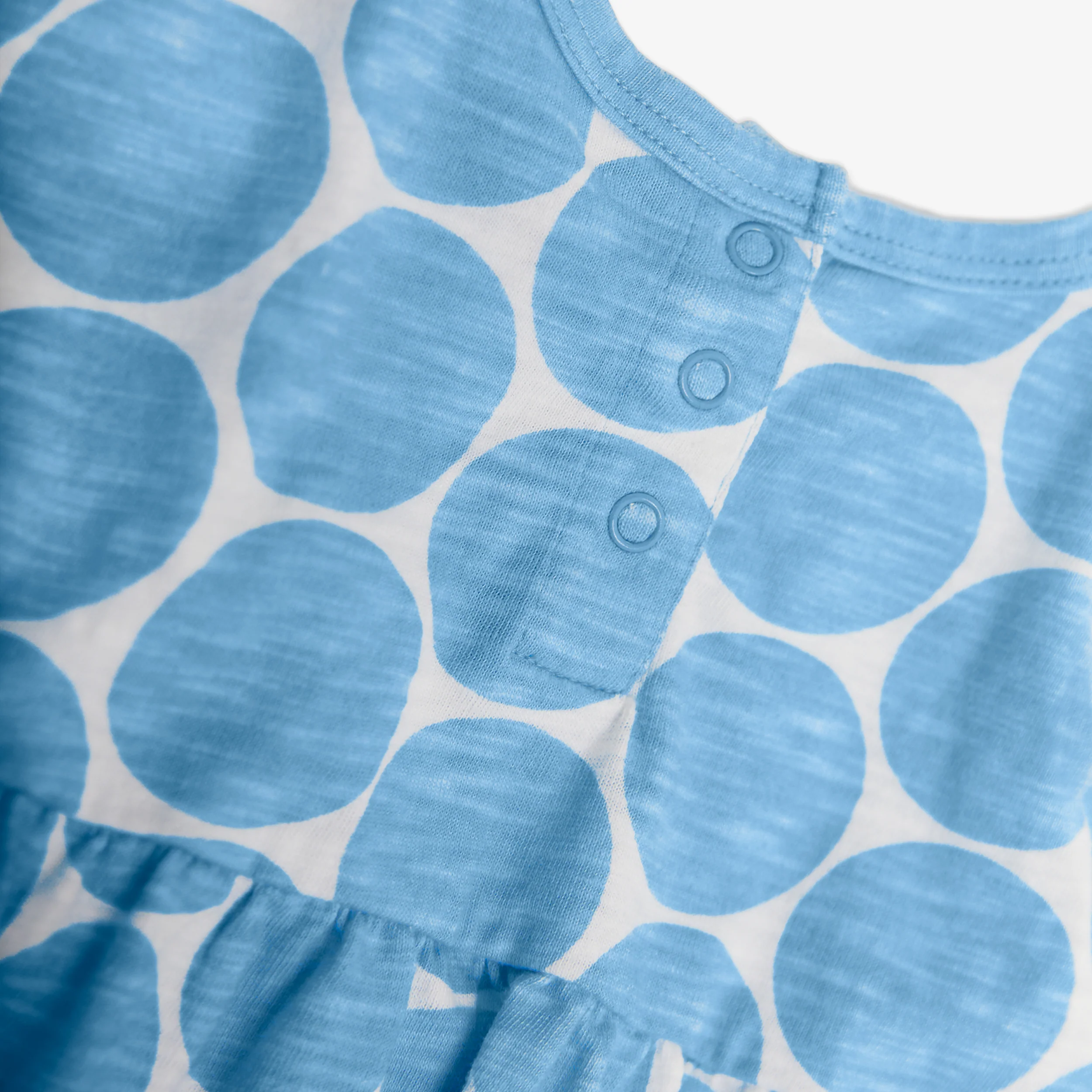 Clearance baby bubble shortie in bold dot - Image 3