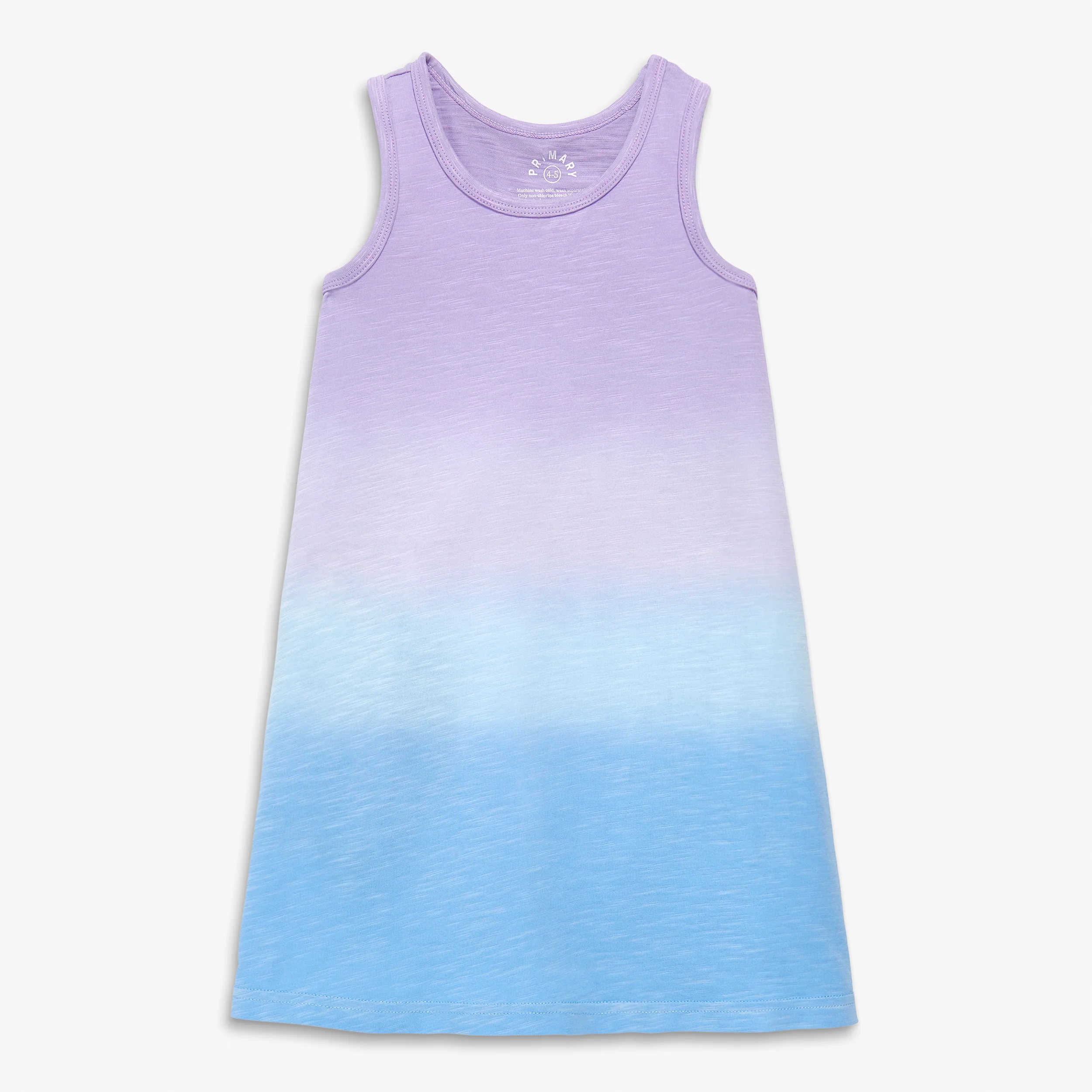 Clearance kids tank dress in dip-dye - Image 5