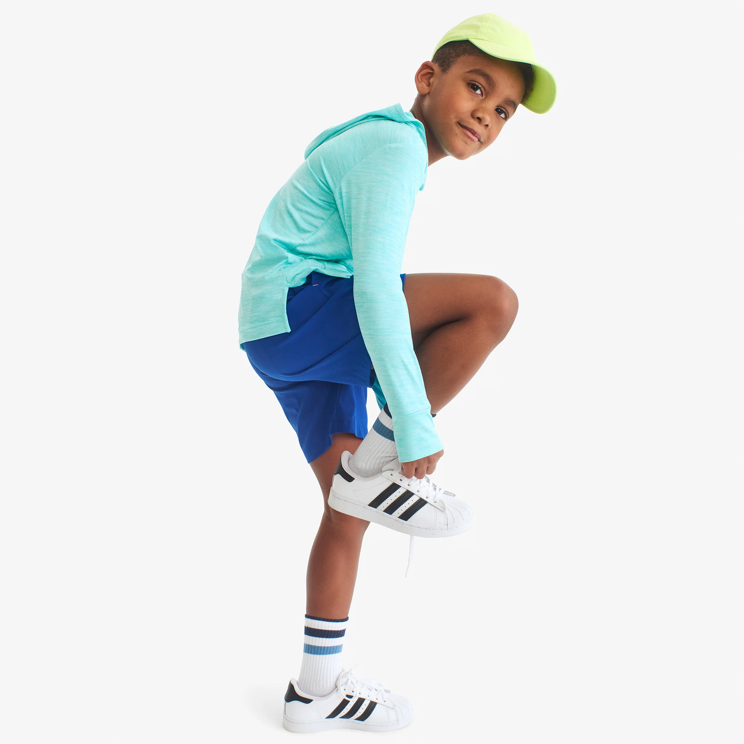 Kids StayCool stretch gym short - Image 18