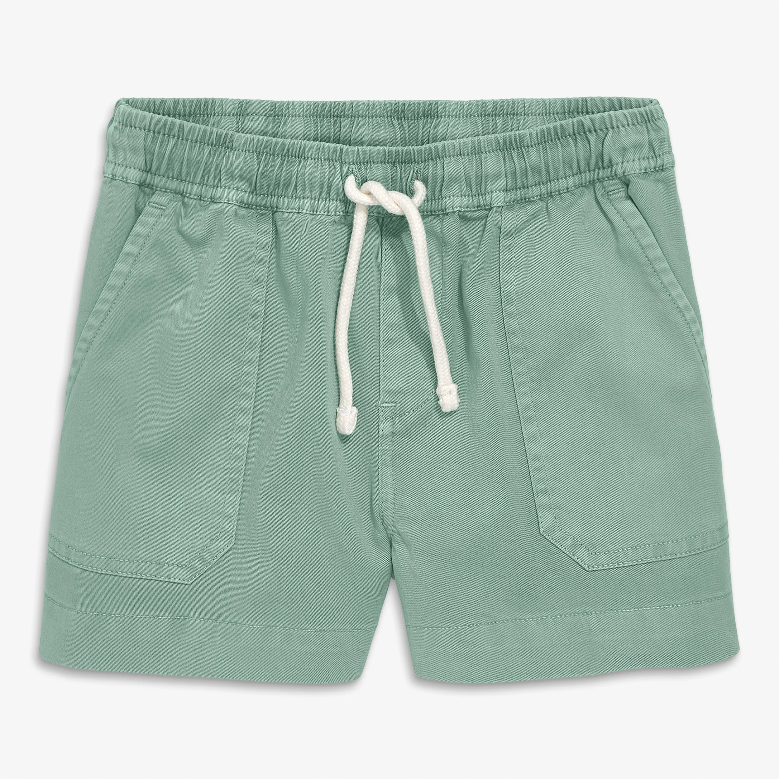 Kids garment dyed stretch chino midi short - Image 3
