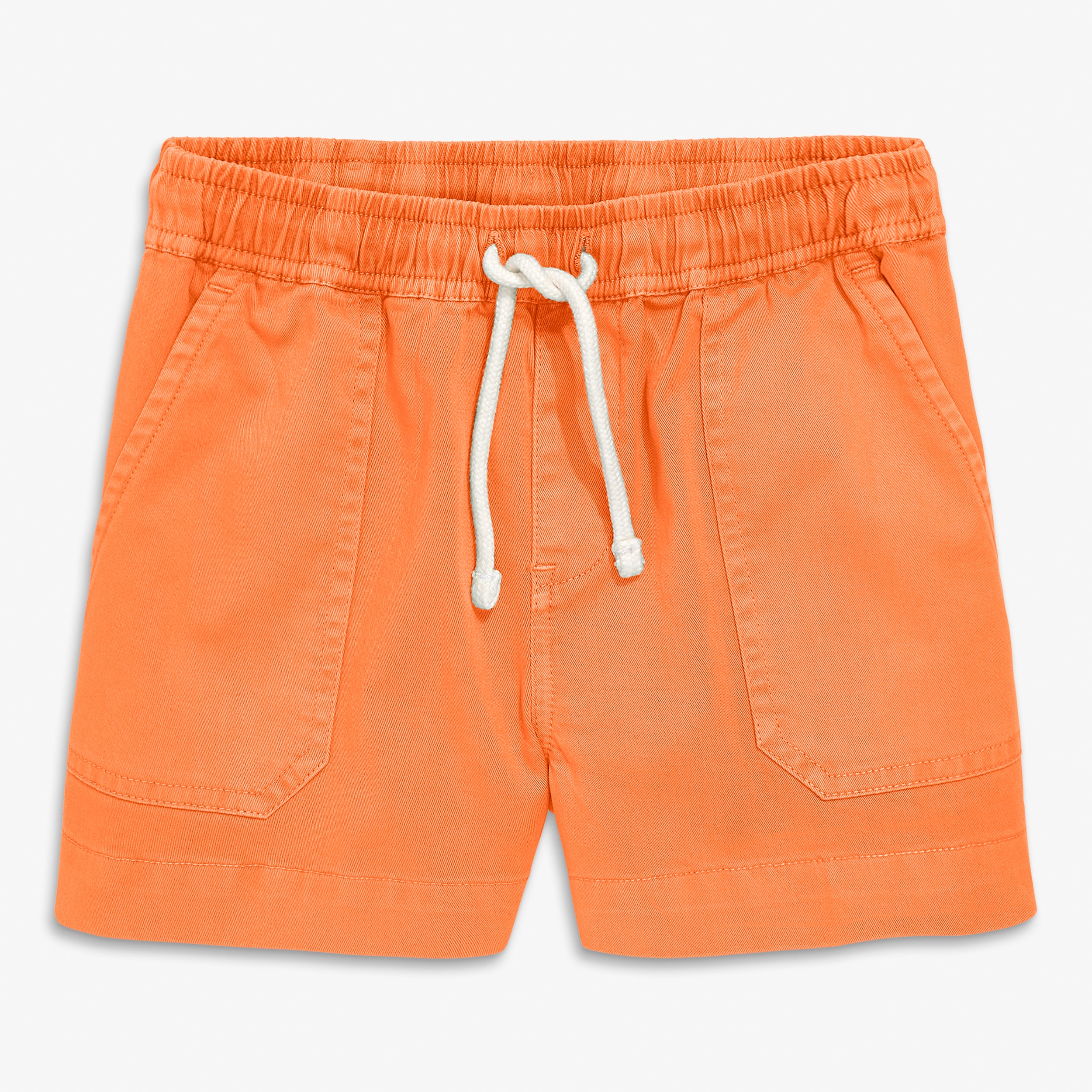 Kids garment dyed stretch chino midi short - Image 4