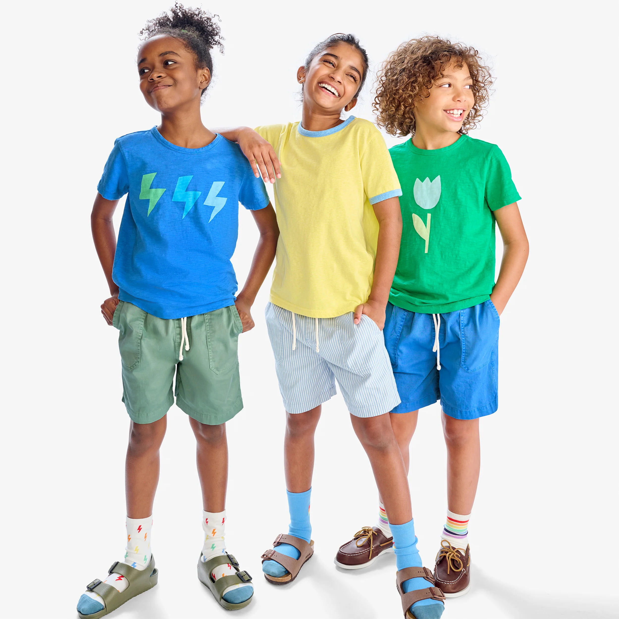 Clearance kids garment dyed stretch chino short - Image 10