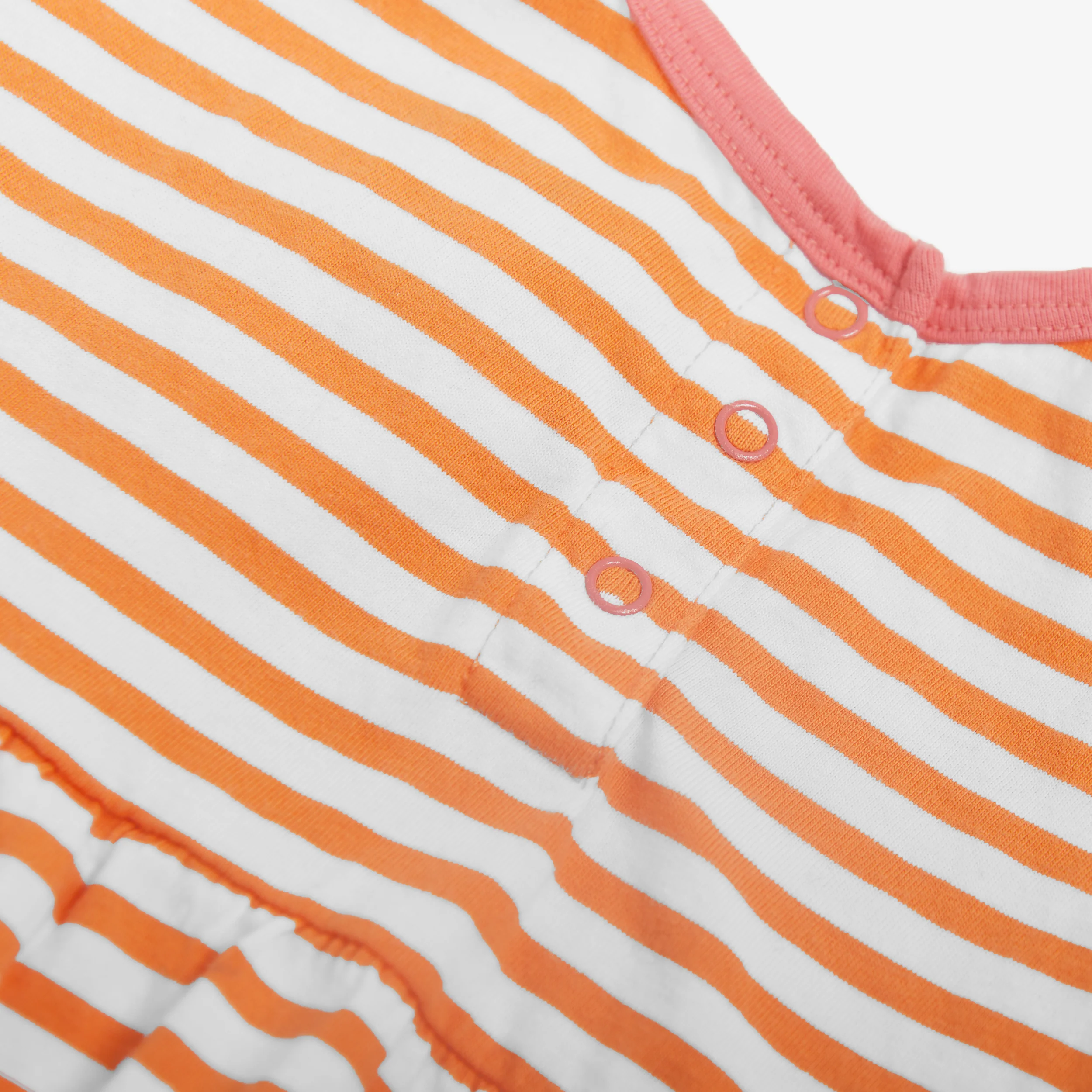 Clearance baby bubble shortie in stripe - Image 8