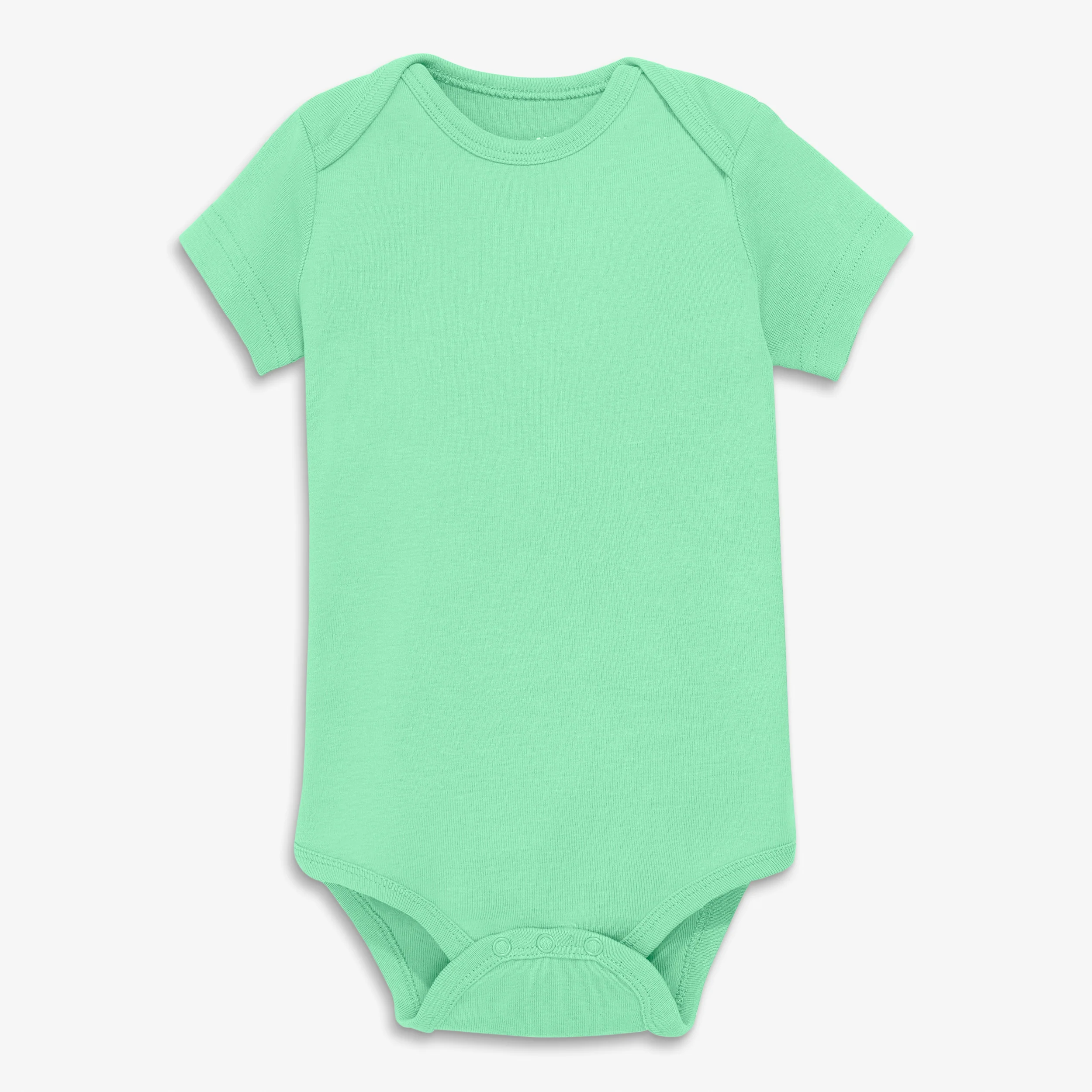 Clearance organic short sleeve babysuit in seasonal colors - Image 8