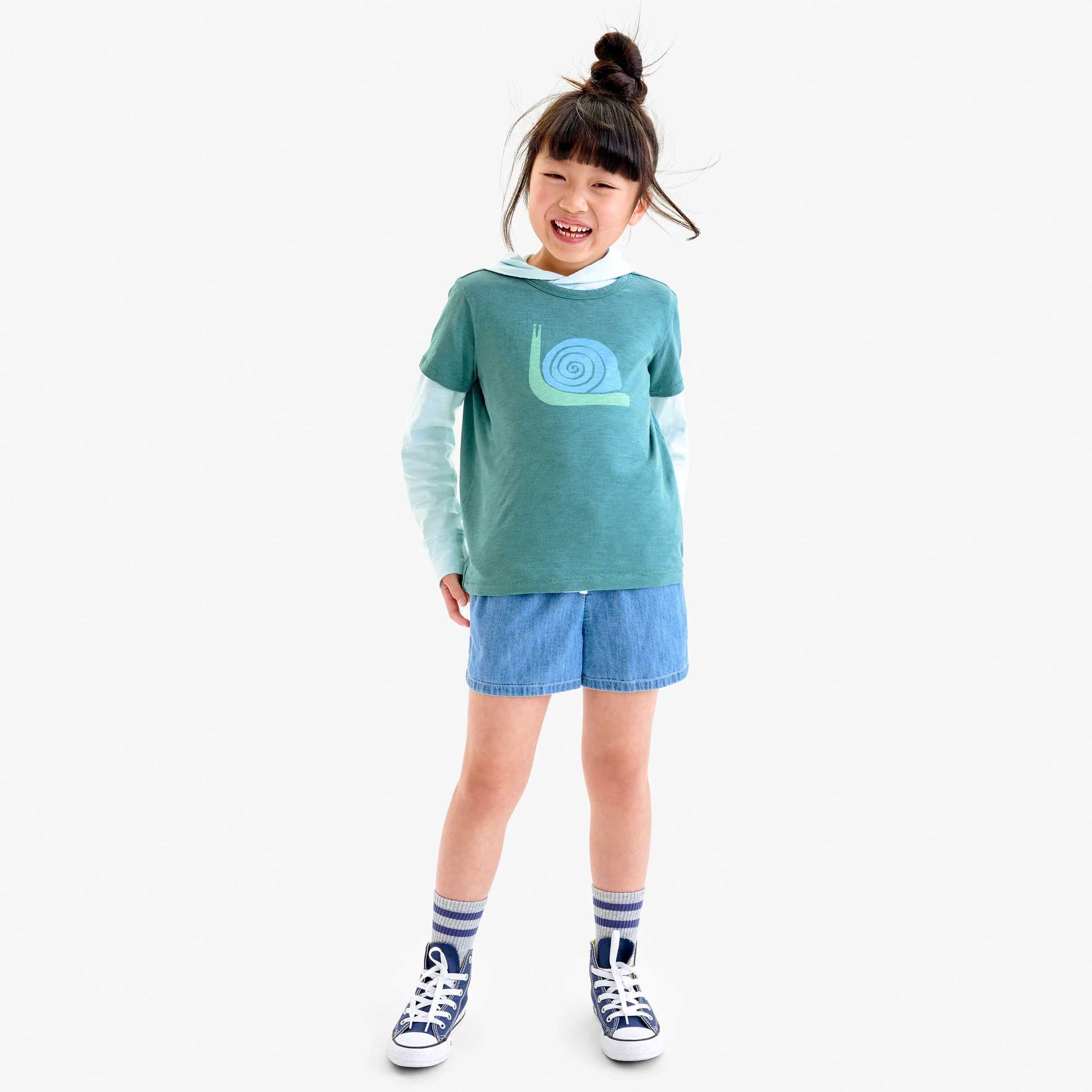 Clearance kids chambray beach short - Image 4