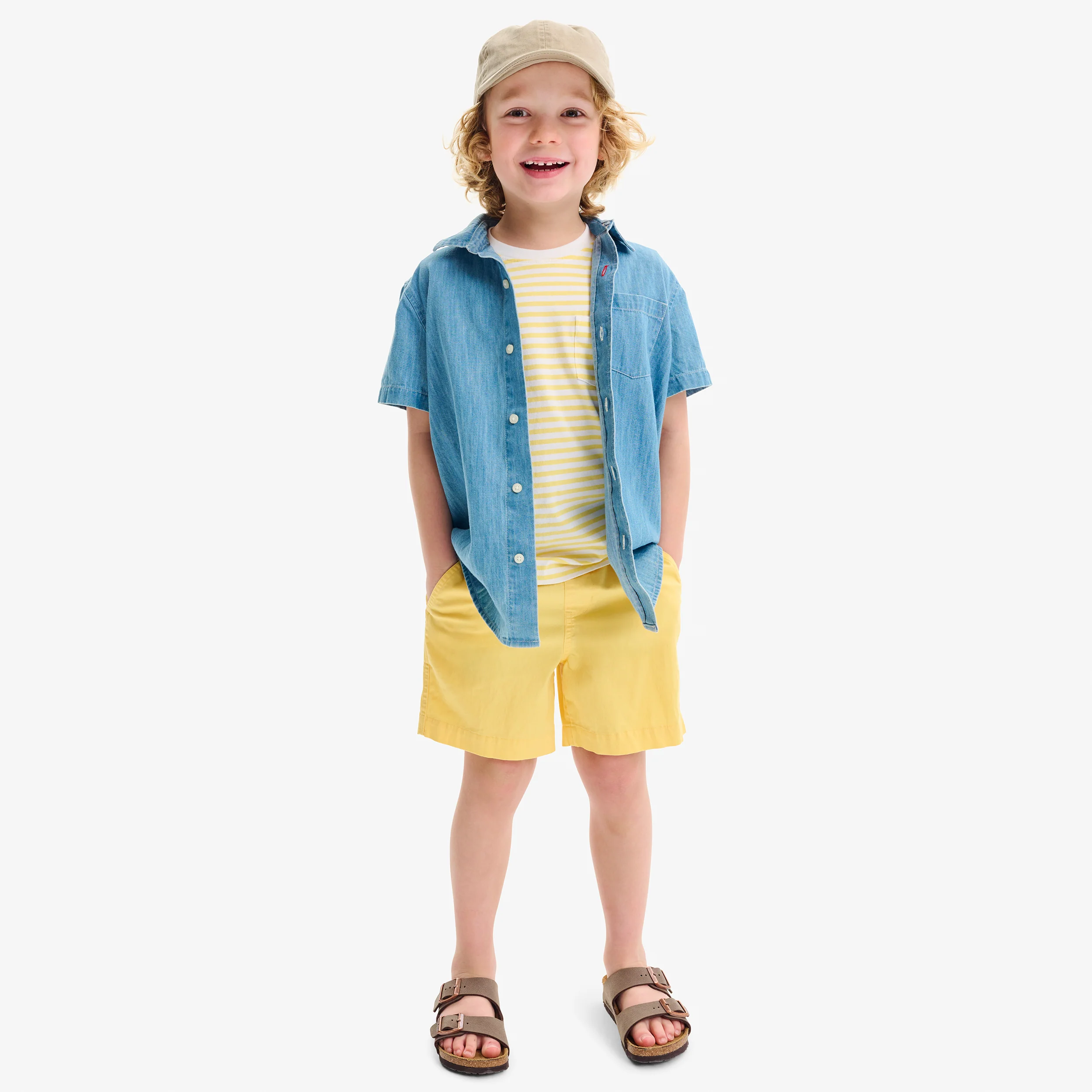 Kids stretch chino drawstring short - Image 16