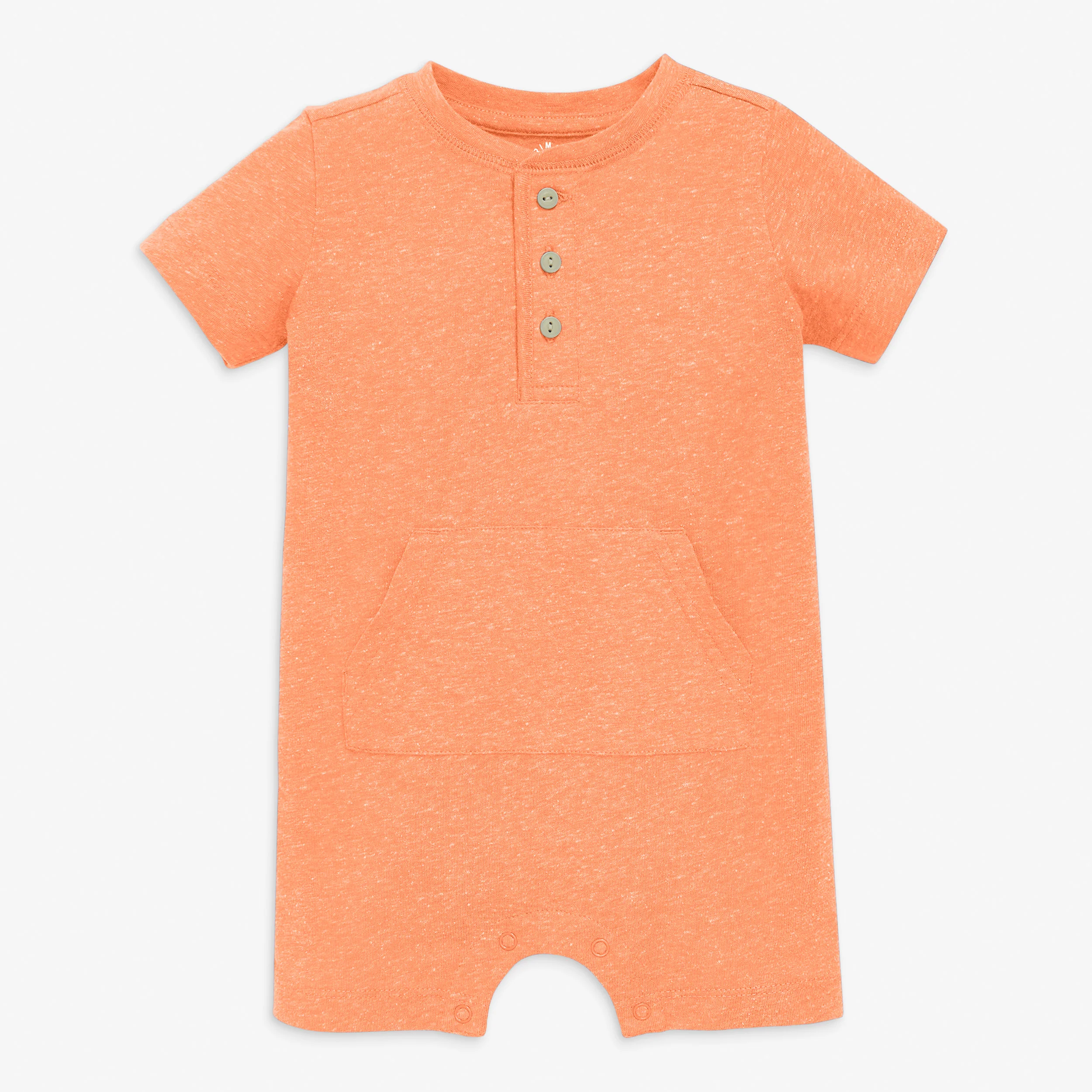 Baby heathered henley shortie - Image 13