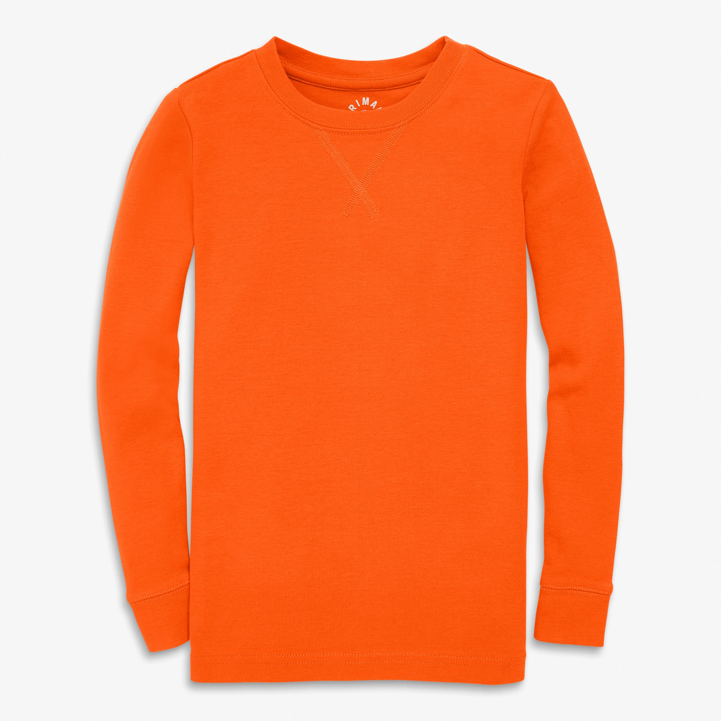 Clearance kids organic long sleeve pj top in seasonal colors - Image 12
