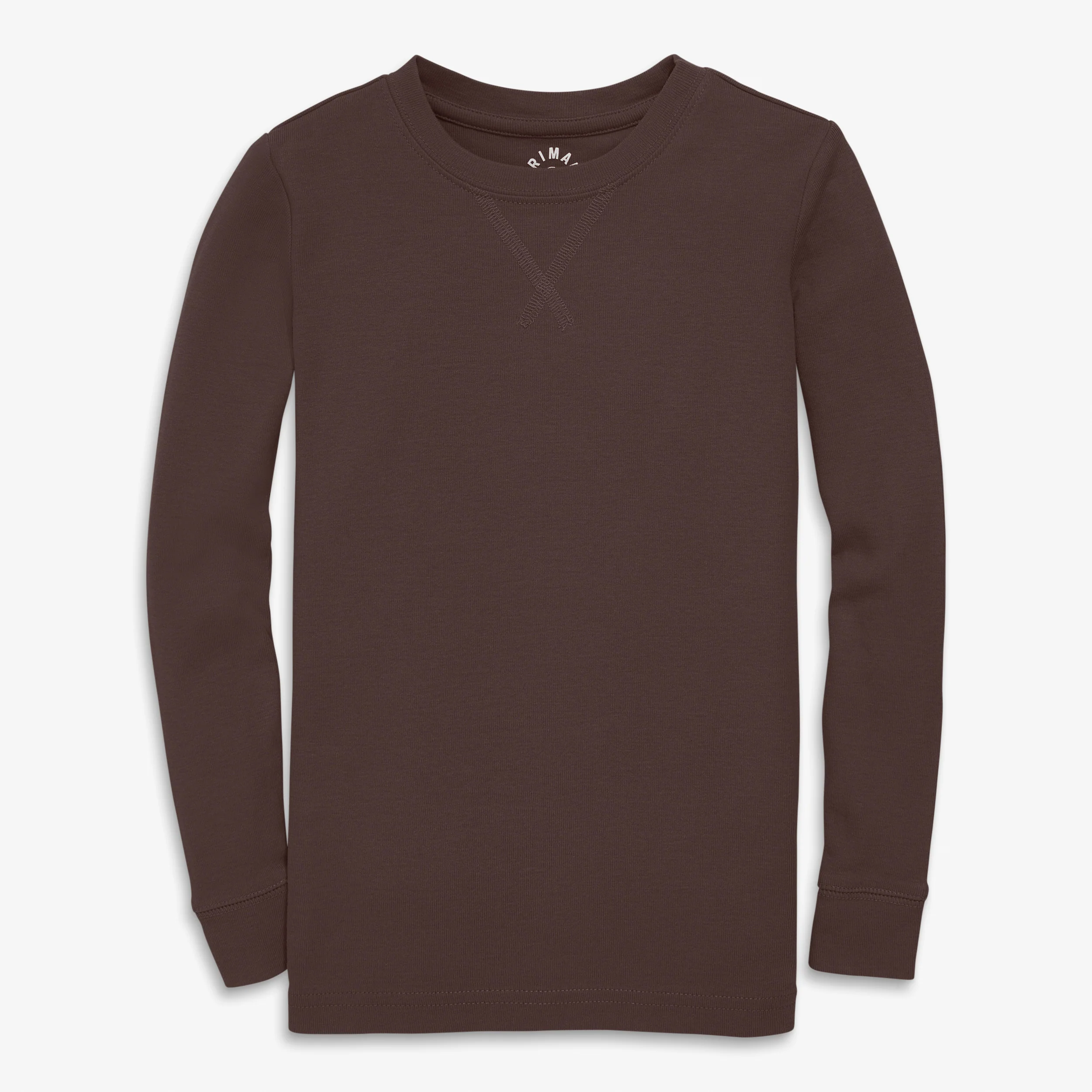 Clearance kids organic long sleeve pj top in seasonal colors - Image 4