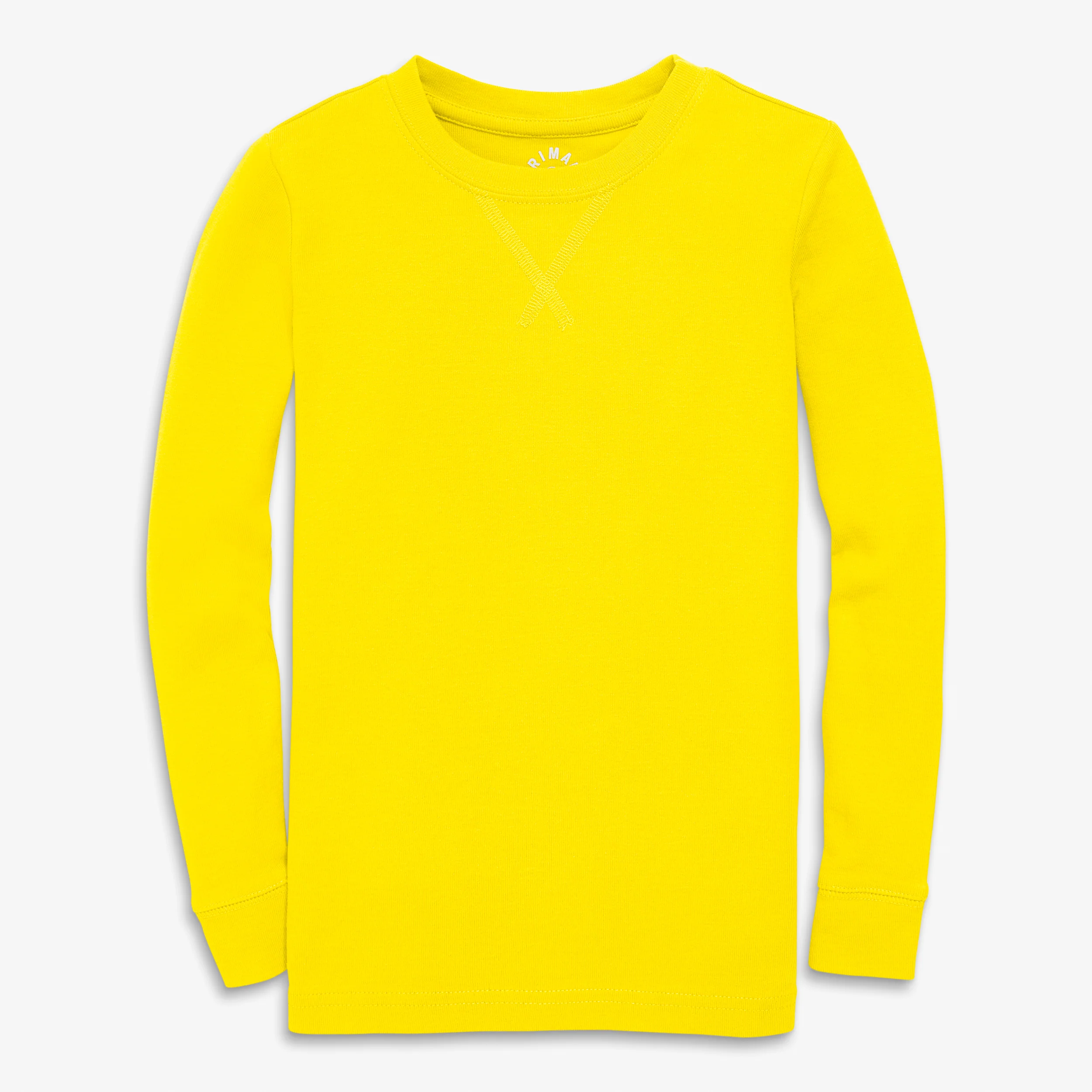 Clearance kids organic long sleeve pj top in seasonal colors - Image 8