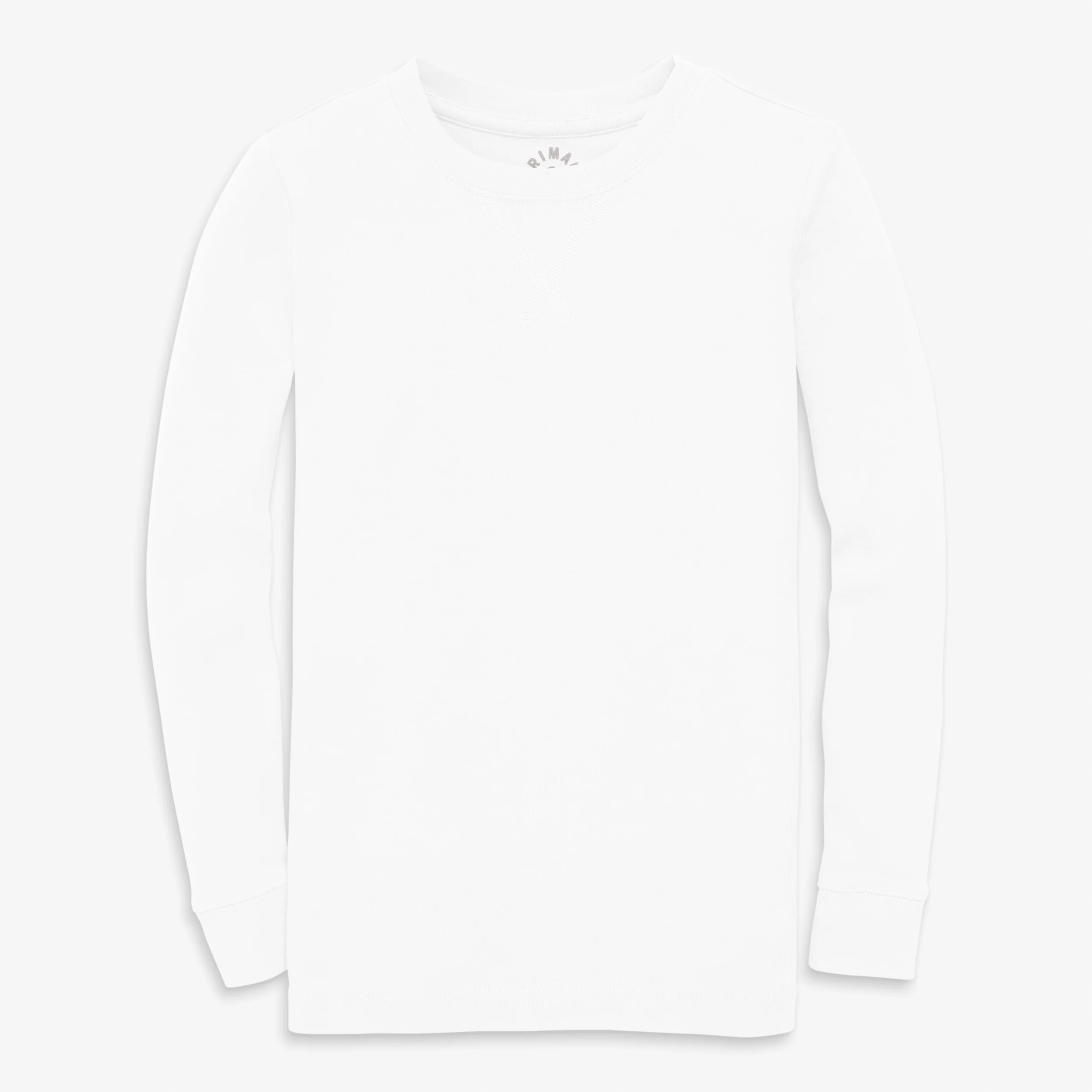 Clearance kids organic long sleeve pj top in seasonal colors - Image 9