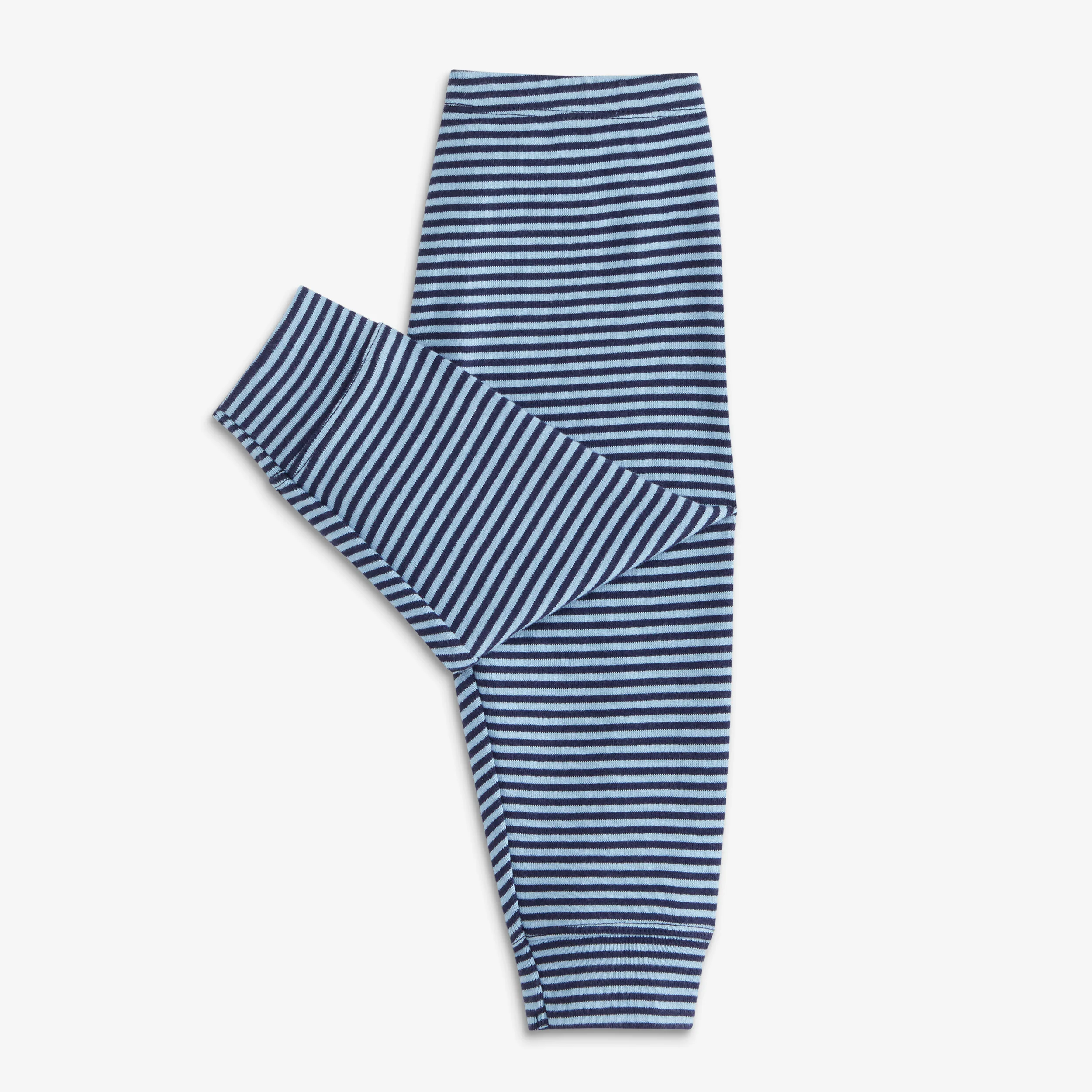 Clearance baby organic pant in mini stripe - Image 8