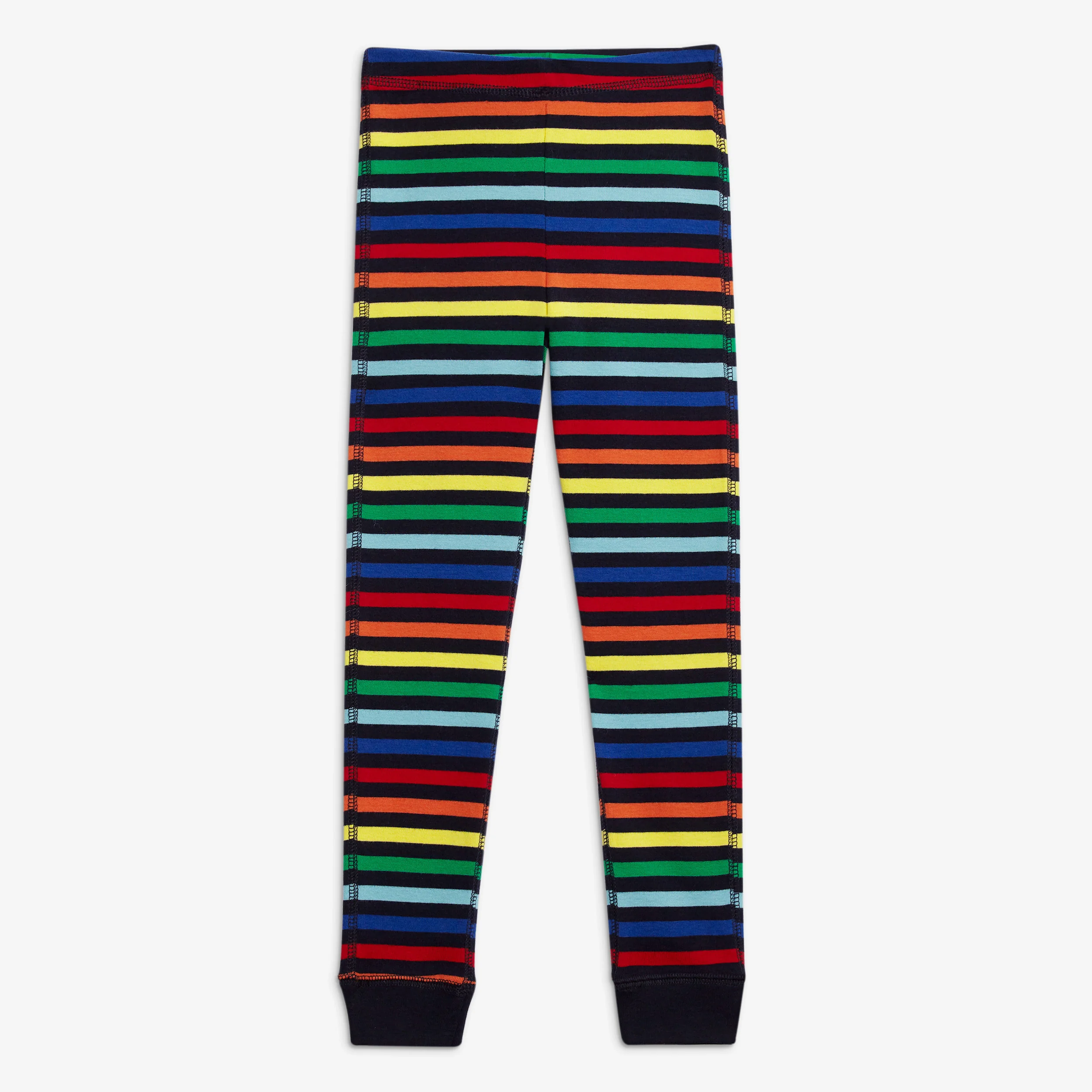 Clearance kids organic pj pant in rainbow - Image 4