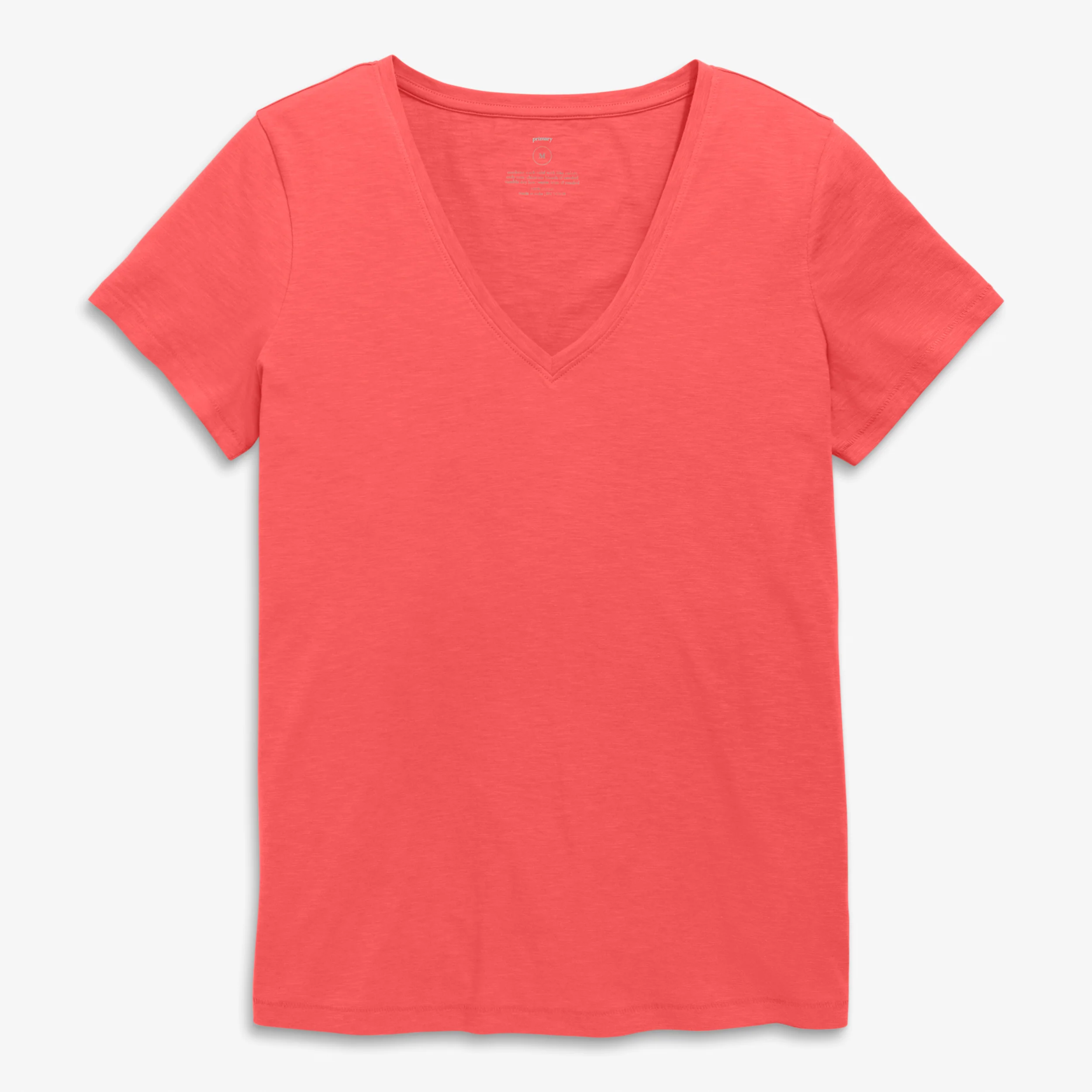 Clearance adult slub v-neck tee (women's fit) - Image 10