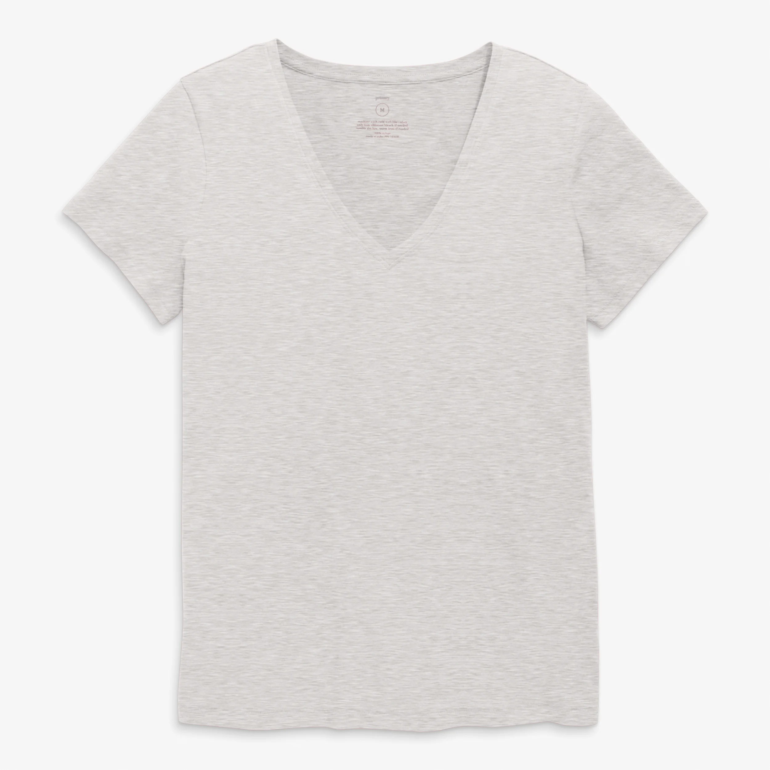 Clearance adult slub v-neck tee (women's fit) - Image 5