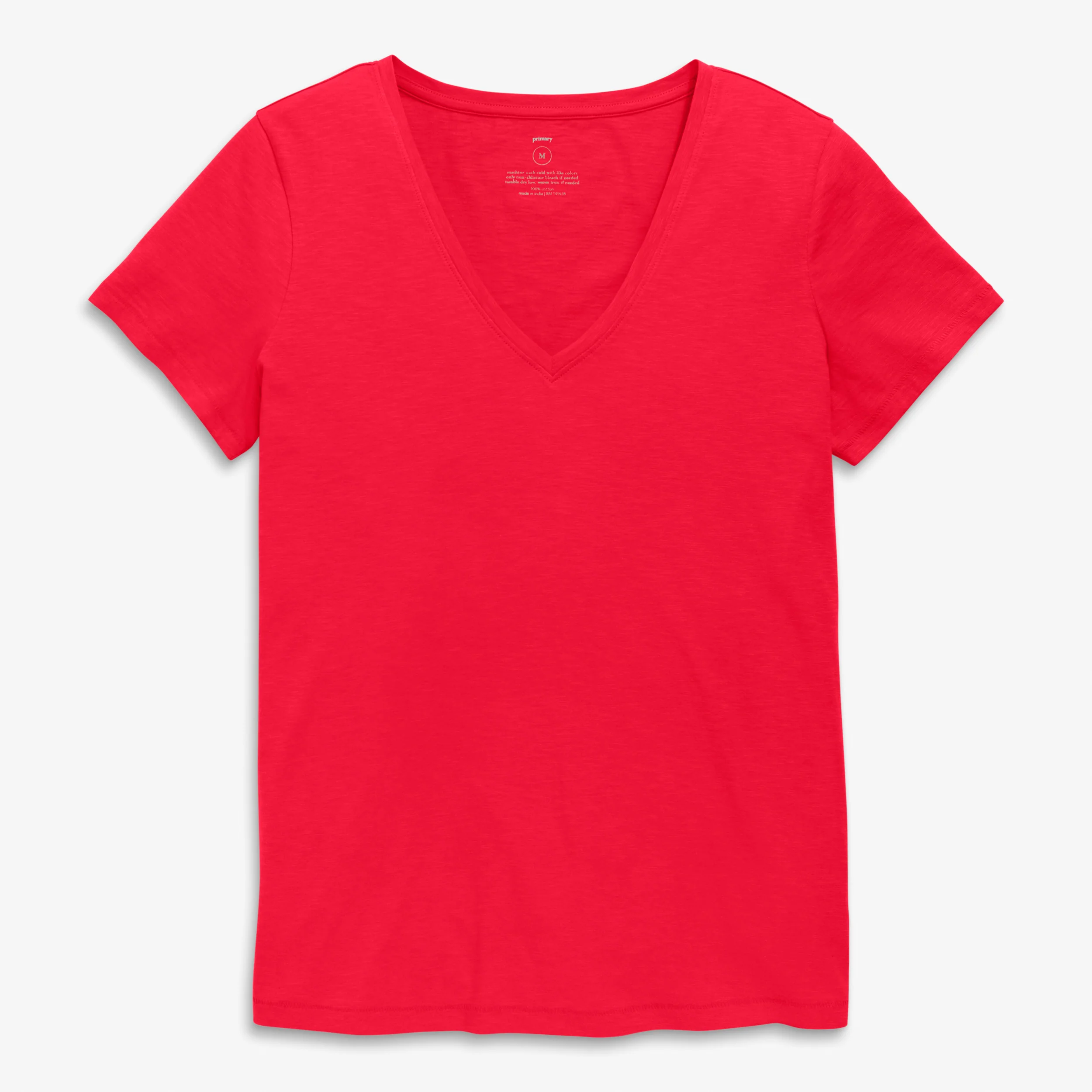 Clearance adult slub v-neck tee (women's fit) - Image 7